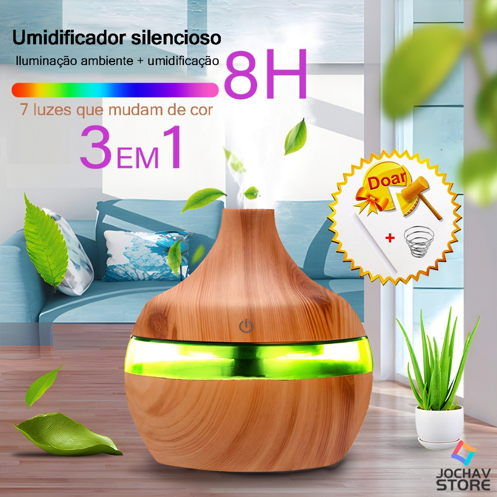 Mini Umidificador De Ar Lua Humidificador Aromatizador Purificador Difusor De Oleo Essencial em Oferta na Shopee