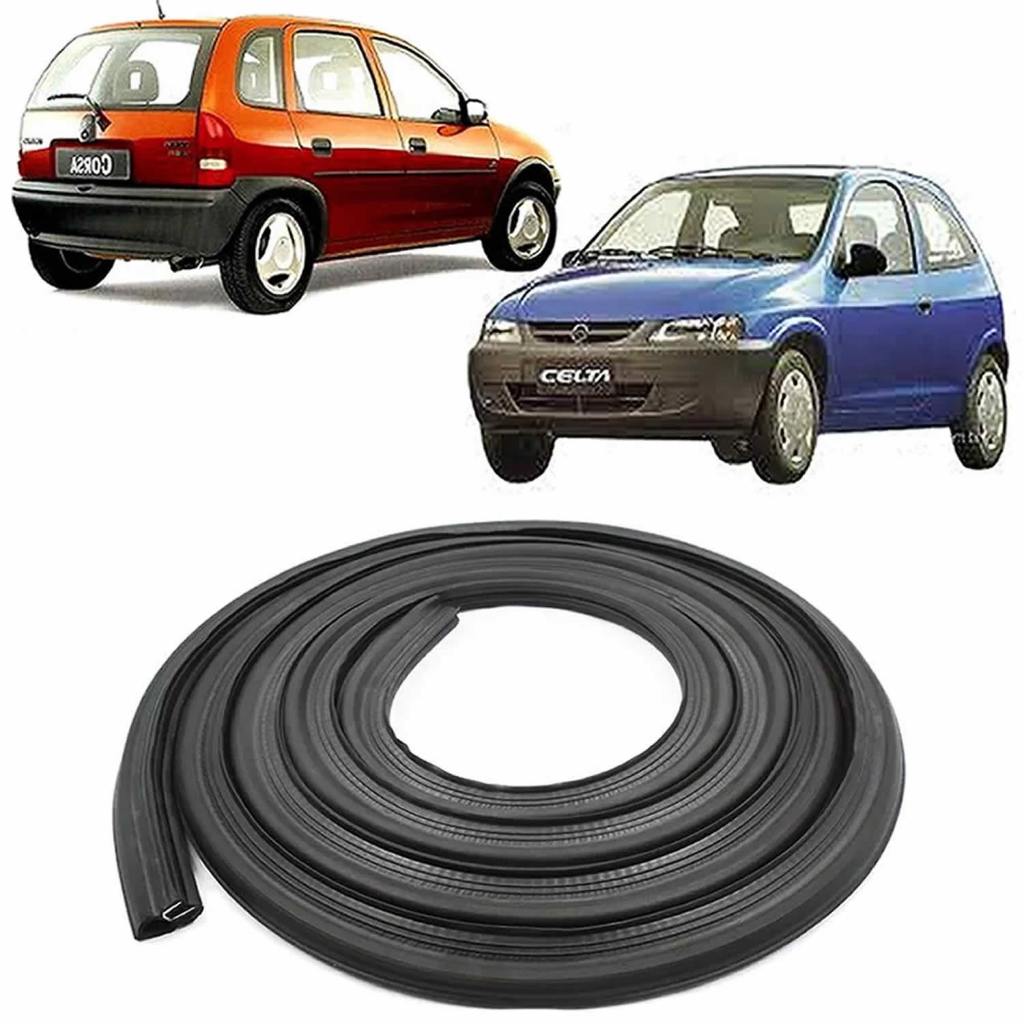 Borracha Porta Malas Corsa Wind Sedan Hatch Classic 95 a 2009 em Oferta na Shopee