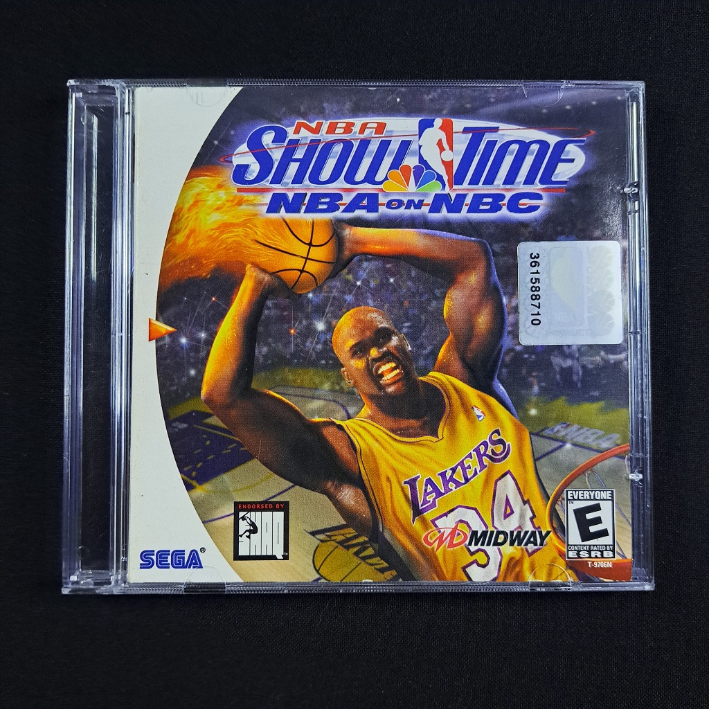 NBA Showtime Nba on NBC Americano Sega Dreamcast. Cd Vazado.