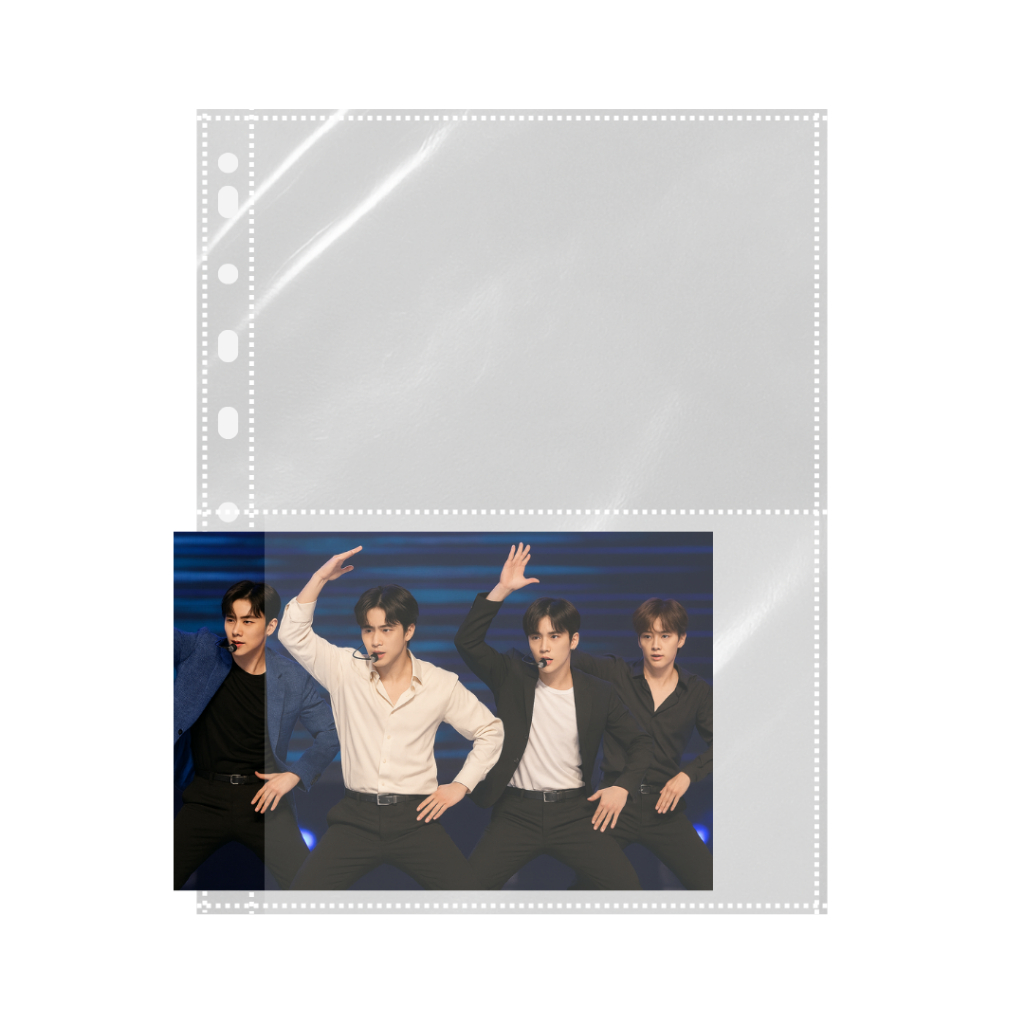 Kit Folhas (Premium) A4 Binder Fichário 2 Bolsos 5 10 20 Unidades Fotos 15x21 Postcards 11 Furos Transparente PP em Oferta na Shopee