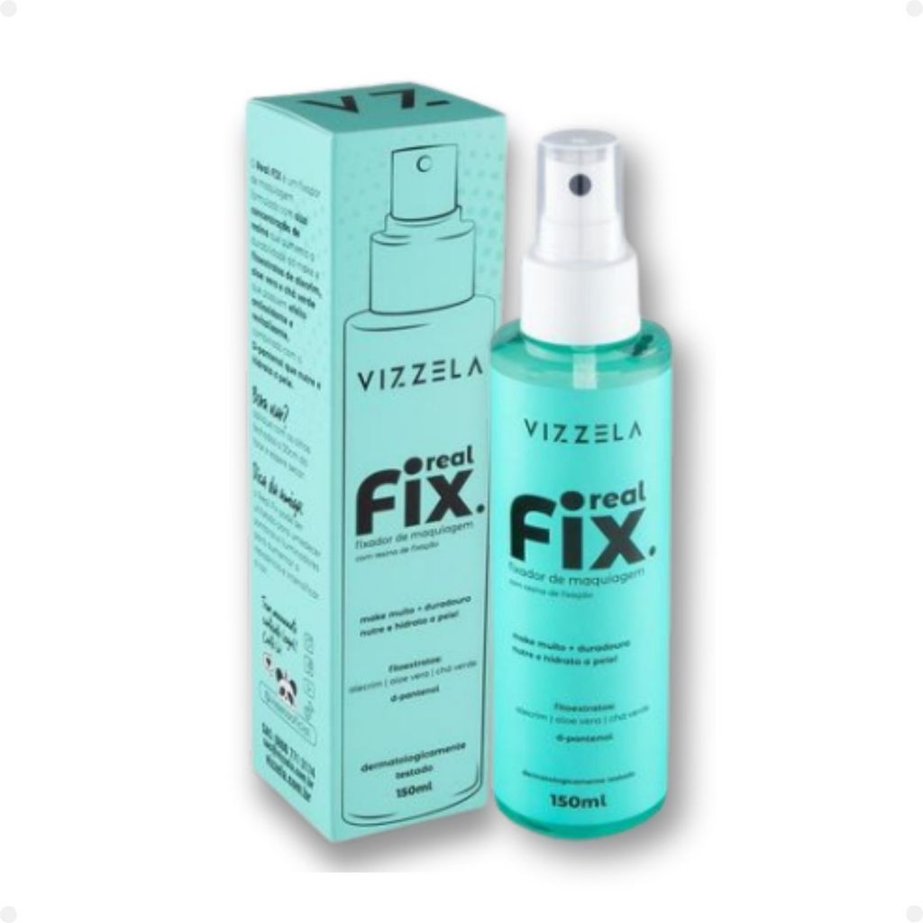 FIXADOR DE MAQUIAGEM VIZZELA REAL FIX 150ML