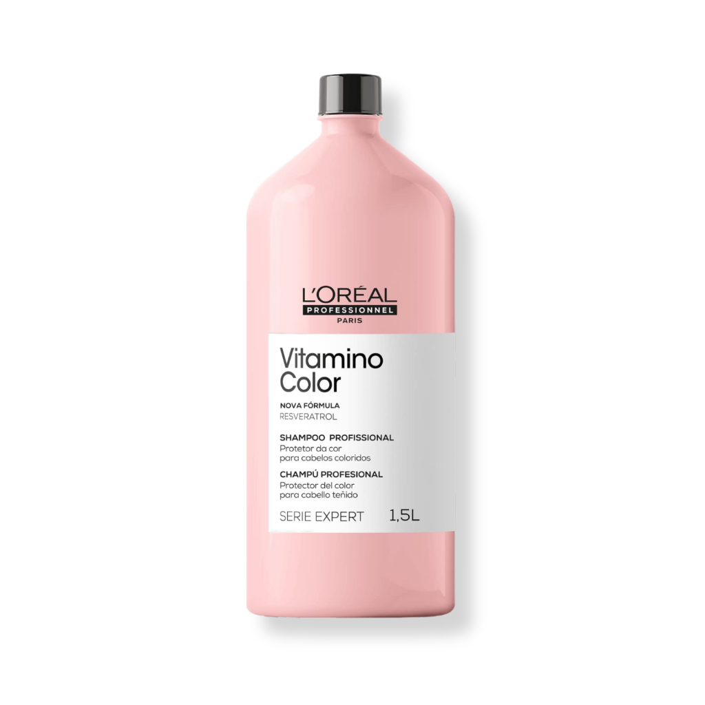 L'Oréal - Shampoo 1,5L Vitamino Color Serie Expert em Oferta na Shopee