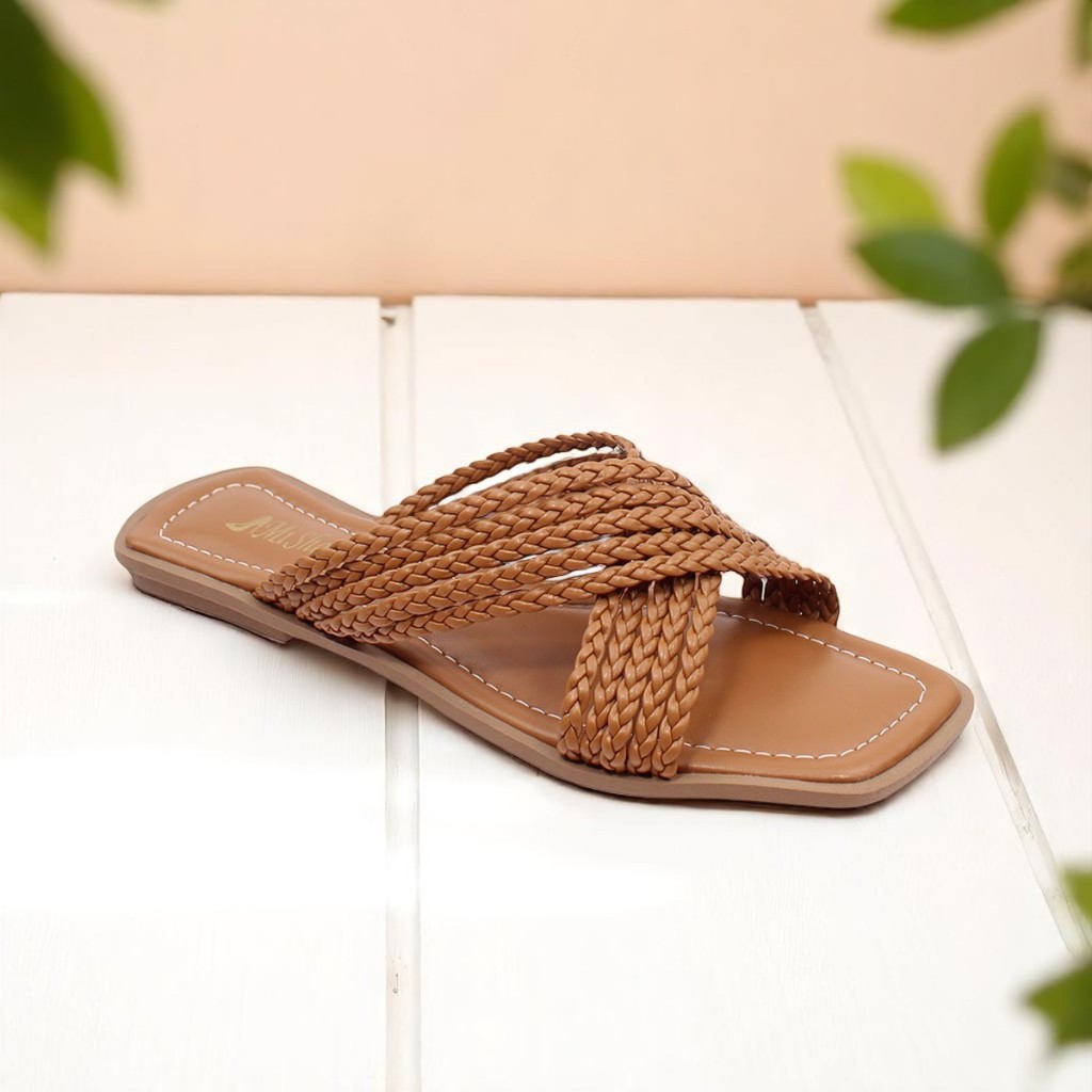 RASTEIRA TRANÇADA CONFORTAVEL- Versatil Casual Estilosa Leve Discreta Pratica Estavel Chique em Oferta na Shopee