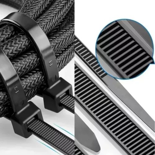 ABRAÇADEIRA DE NYLON CINTA ENFORCA GATO 7,6 X 400 MM - 50 PCS