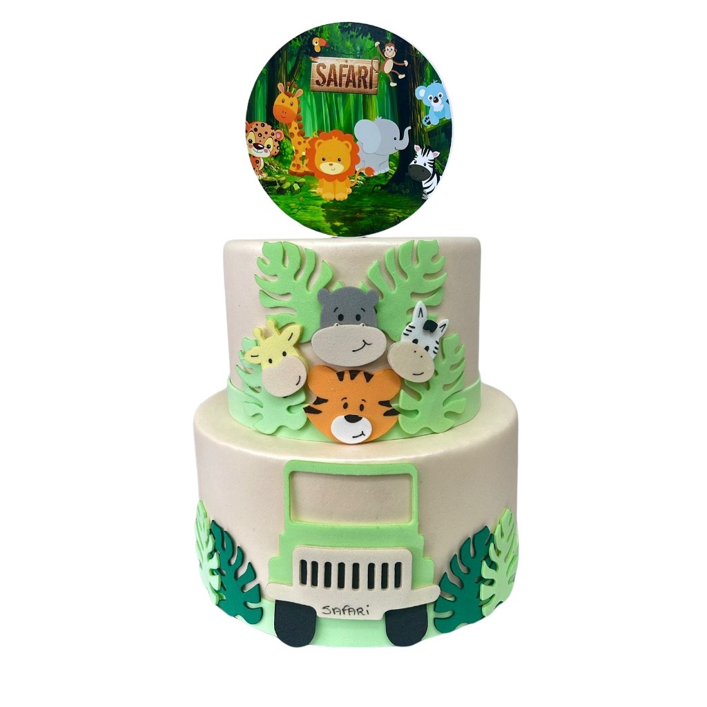 BOLO FAKE SAFARI VERDE BABY em Oferta na Shopee