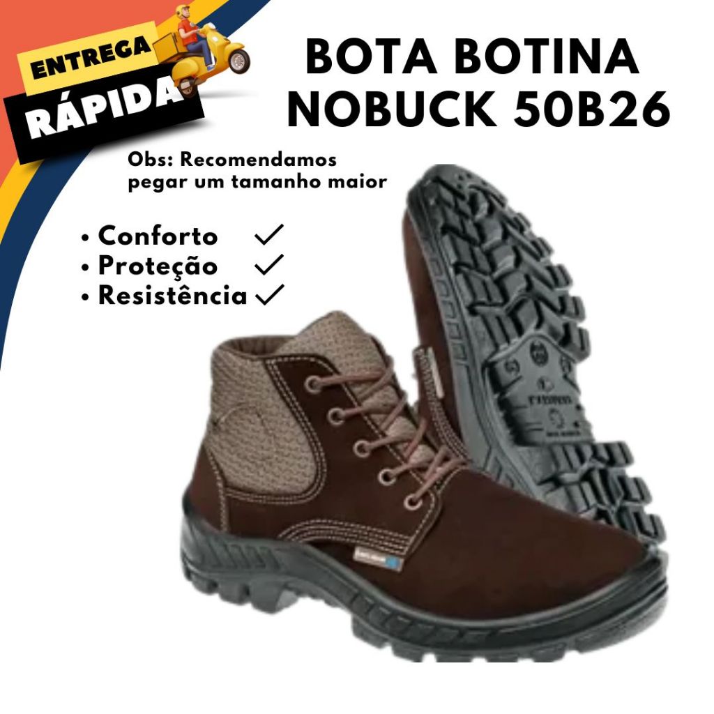 Bota Cano Curto Nobuck: Onde Comprar | BuscaProdutos