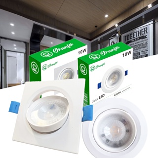 Luminária Led Spot 5W 7W 10W Embutir Quadrado Redondo Branco Preto Branco Frio Neutro Quente Xtronic em Oferta na Shopee