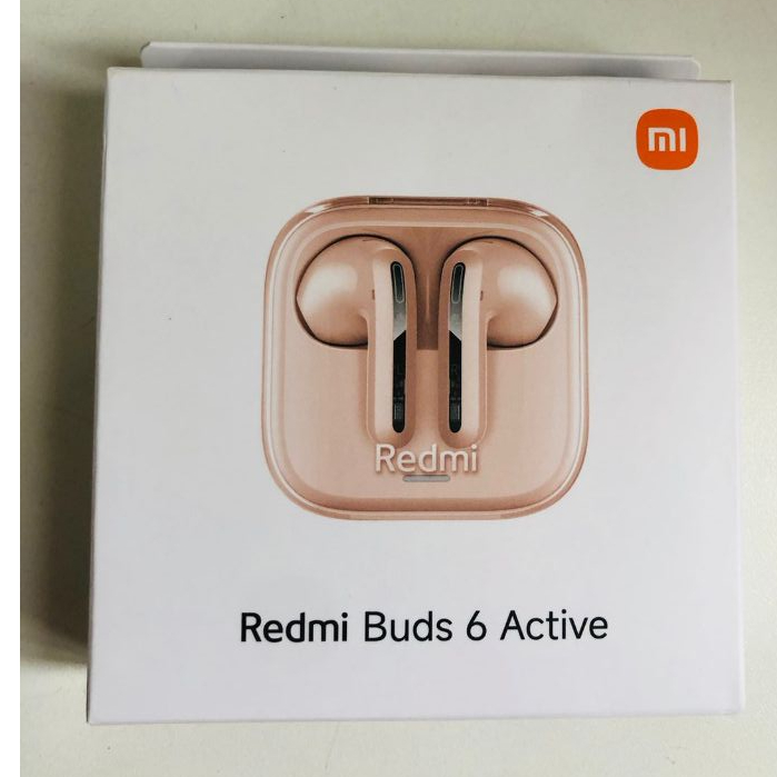 Fone de Ouvido Xiaomi Mi Redmi Buds 6 Active M2344E1 - Rosa - Presente dia dos N