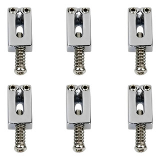 Kit 6 Saddles Carrinhos Para Ponte Tremolo Guitarra Stratocaster