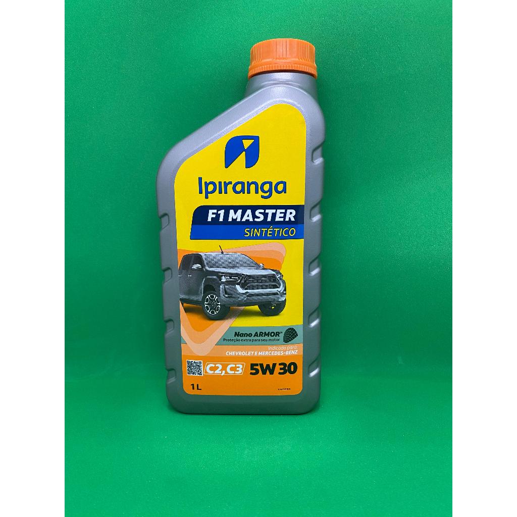 OLEO 5W30 ACEA C2 C3 DPF IPIRANGA BRUTUS 100% SINTETICO DIESEL FLEX GASOLINA ÁLCOOL GNV - 01 LITRO em Oferta na Shopee