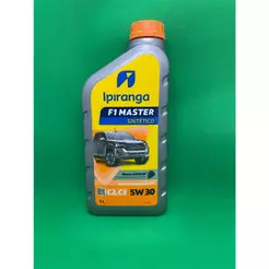 OLEO 5W30 ACEA C2 C3 DPF IPIRANGA F1 MASTER 100% SINTETICO DIESEL FLEX GASOLINA ÁLCOOL GNV - 01 LITRO