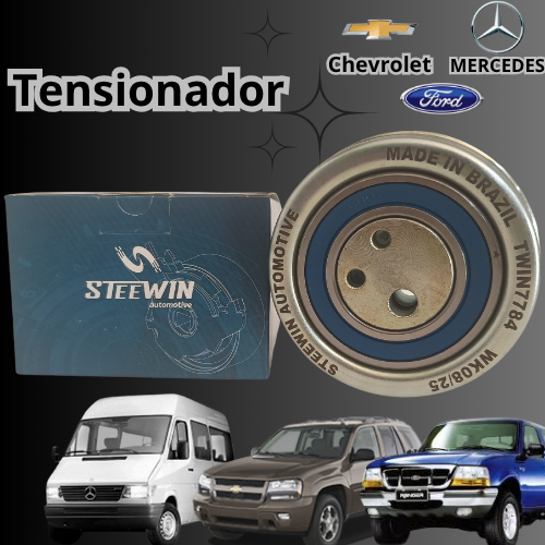 Tensionador Motor 2.5 Diesel Ford GM Mercedes OM014 Maxion