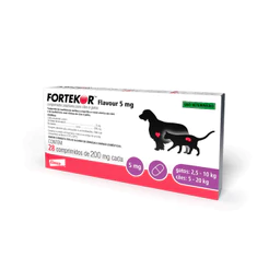 Fortekor Flavour 5mg 28 Comprimidos Elanco