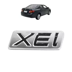 Emblema Letreiro XEI Cromado e Preto Corolla 2009 a 2023