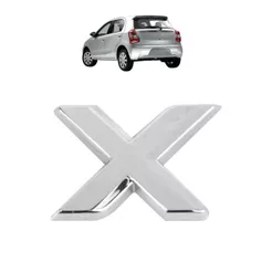 Emblema Letreiro X Cromado Etios 2013 a 2017