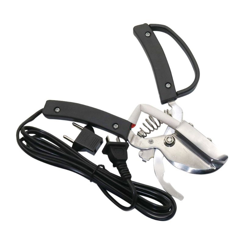 tesoura alicate cauterizador cortar cauda rabo Suíno porco leitão 220v 150w