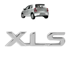 Emblema Letreiro XLS Cromado Etios 2013 a 2017