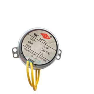 motor para prato giratório de micro-ondas 49tyj 18 rpm 120v em Oferta na Shopee