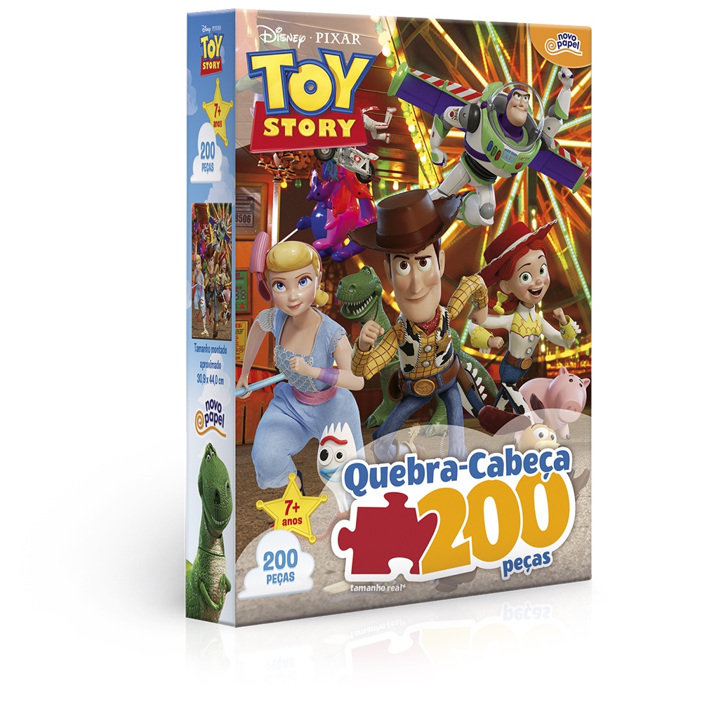 Quebra Cabeça Toy Story 200 Peças - Toyster 8095