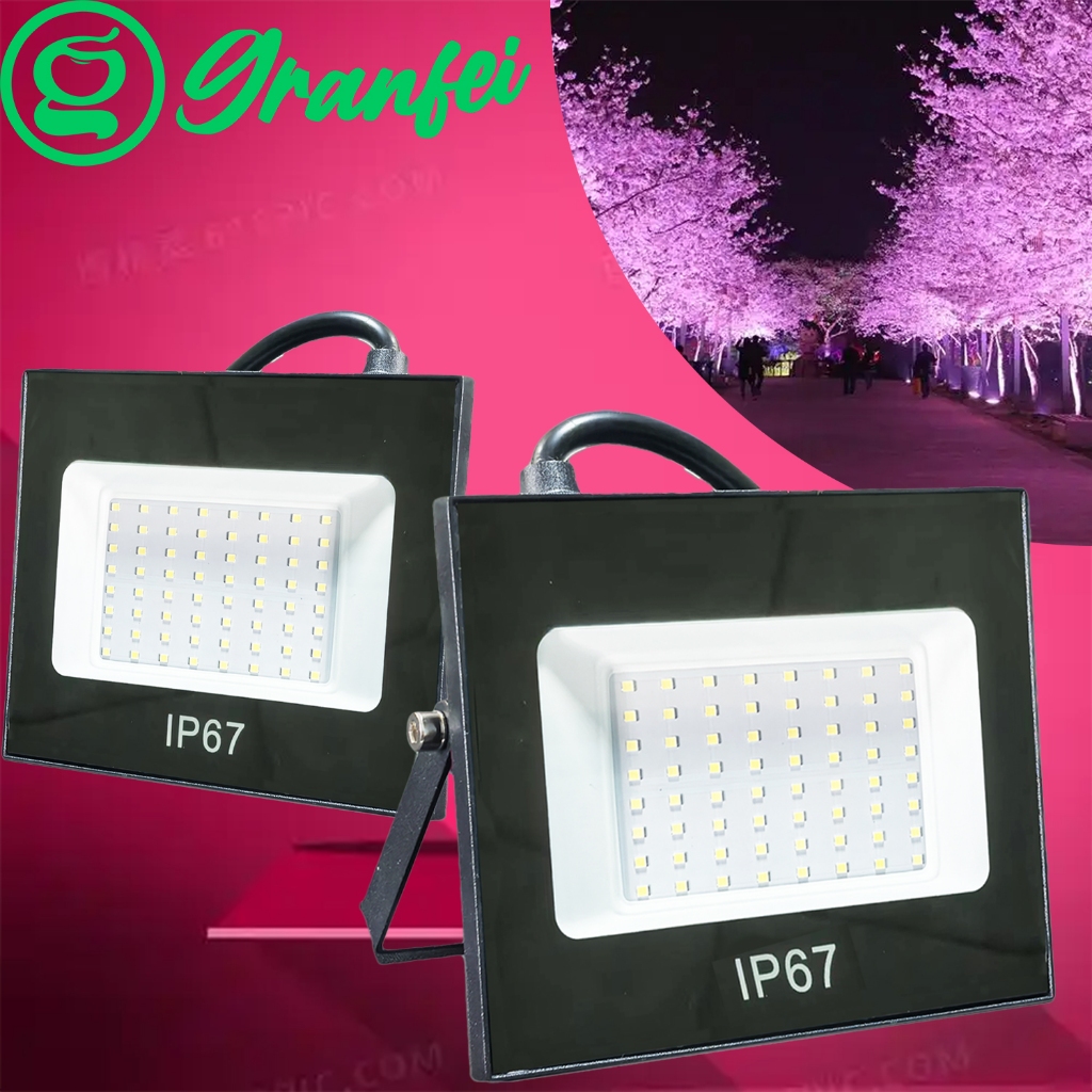 Refletor 100W 200W Branco Frio 6500K Smd IP65 Slim Projetor Holofote A Prova D'agua MEGA em Oferta na Shopee