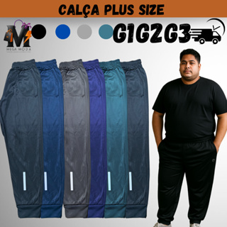 Kit 3 Calças Plus Size G1 G2 G3 G4 G5 em Oferta na Shopee