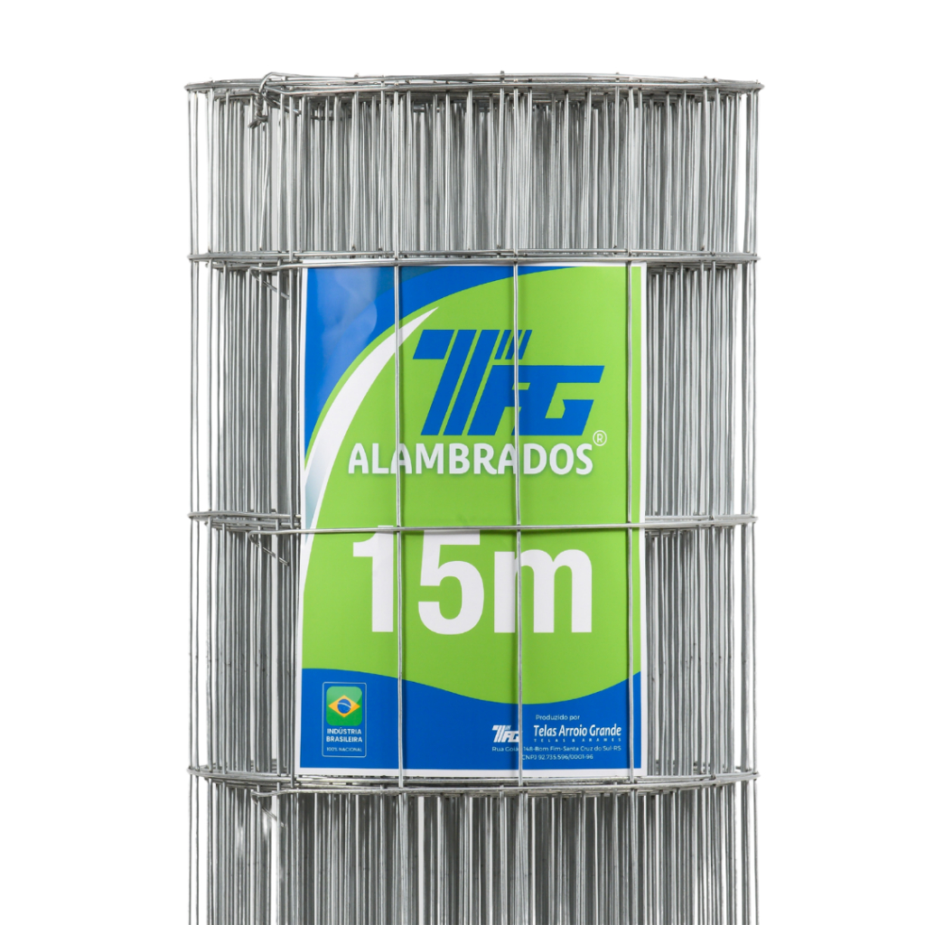 TELA SOLDADA TAG MALHA 6,5x15cm FIO 2,30mm RL 15X1,5m em Oferta na Shopee