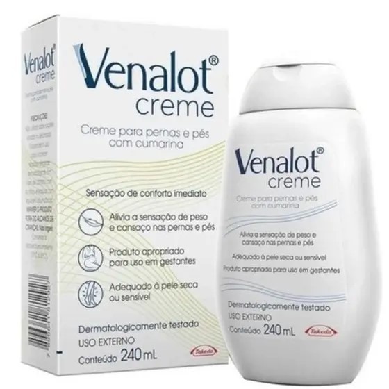 VENALOT CREME 240ML para Pernas e Pés em Oferta na Shopee