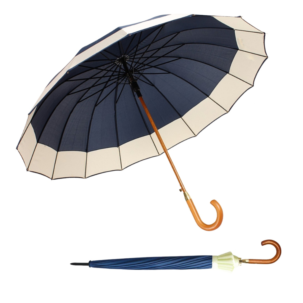 Guarda-chuva Automático Extra Grande 112cm Reforçado Cores Sólidas Linha Premium