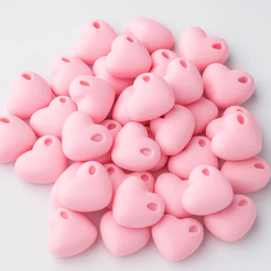 Lembrancinhas 50 Mini Corações 2 GRAMAS Perfumados mimos para lojas empresas cha de bebe casamentos