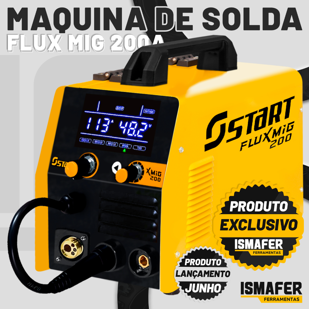Maquina Inversora Solda Mma Mig Tig 200a 220v Profissional em Oferta na Shopee