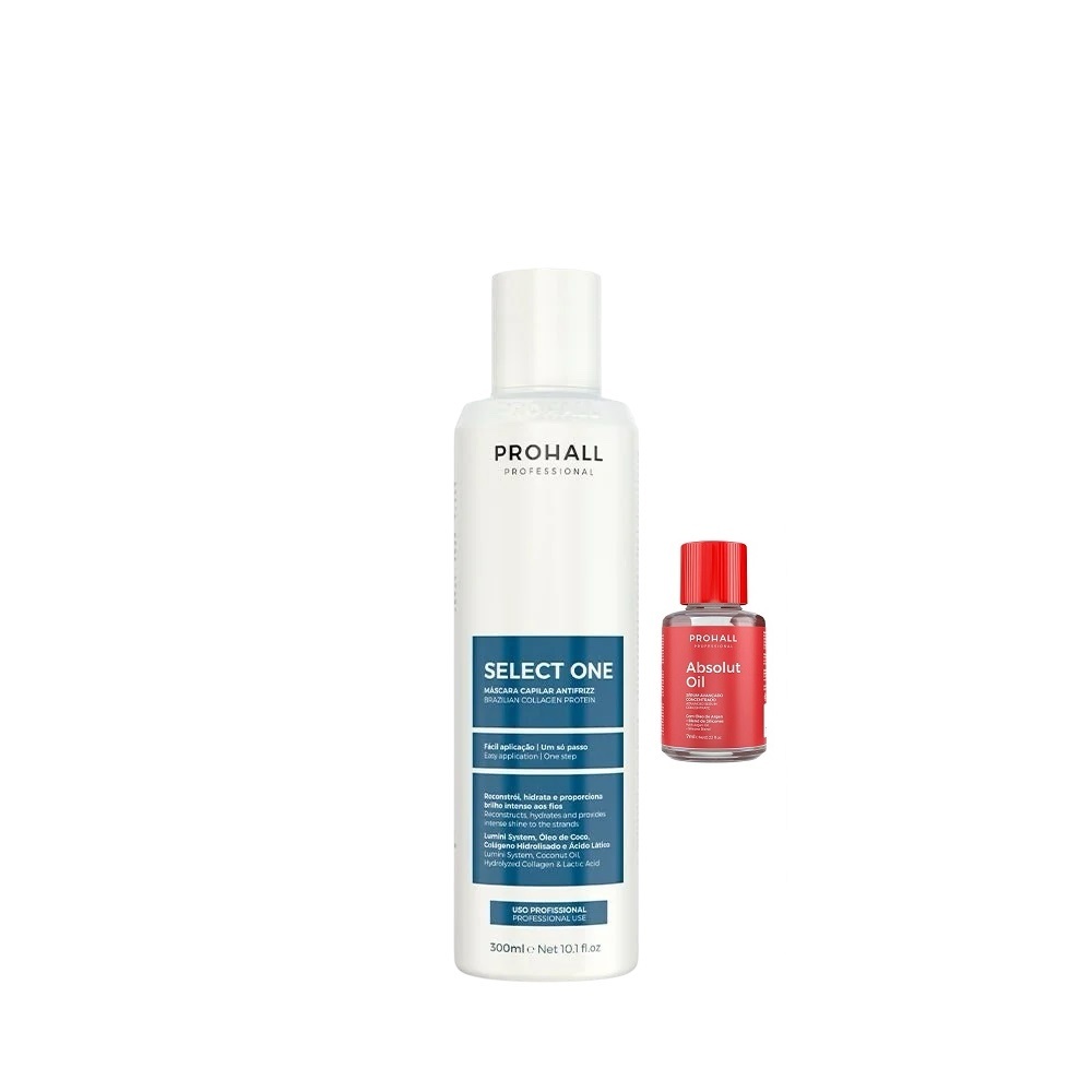 Progressiva Prohall Select One 300 Ml Sem Formol + Oleo