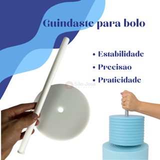 Guindaste Para Bolo De 16,18, 21 e 26 Cm em Oferta na Shopee