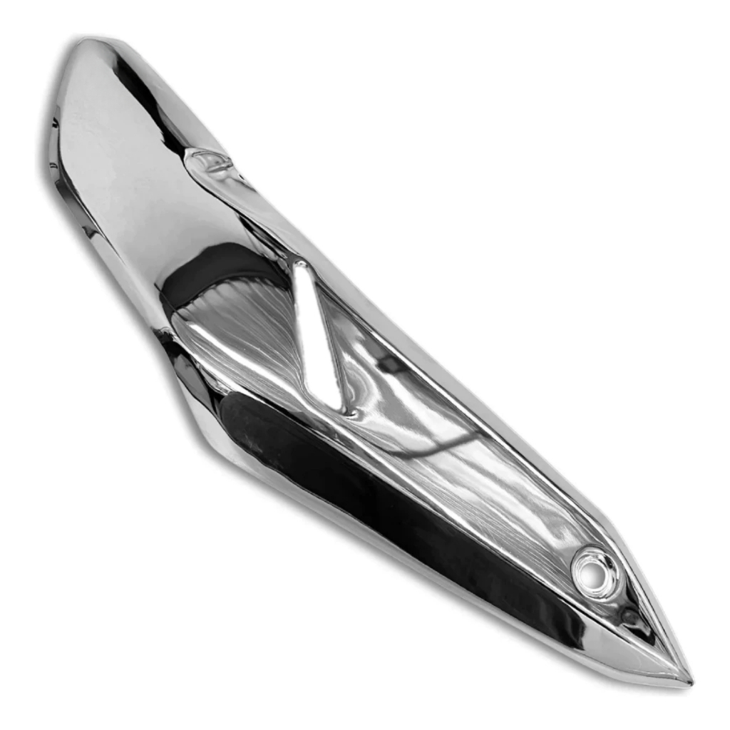 Protetor Escapamento Escape CB Twister 250 Cromado Adaptado Titan Fan 160 Moto