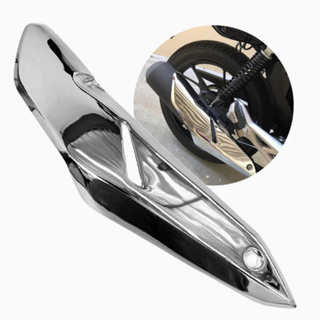 Protetor Escapamento CB Twister 250 Adaptado Fan Titan 160 Cromado Moto em Oferta na Shopee