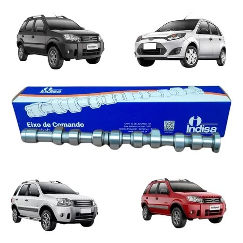 Eixo Comando Ford Fiesta Ka Ecoesport 1.0 8v 1 Via Gas. Flex
