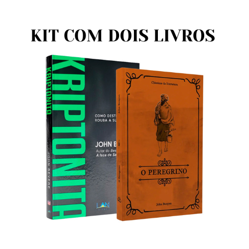 Kit Fé e Resistência | Livro O Peregrino + Livro Kriptonita