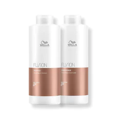 Kit Wella - Shampoo 1L e Condicionador 1L Fusion
