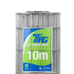 TELA SOLDADA TAG MALHA 6,5x15cm FIO 2,30mm RL 10X1,0m