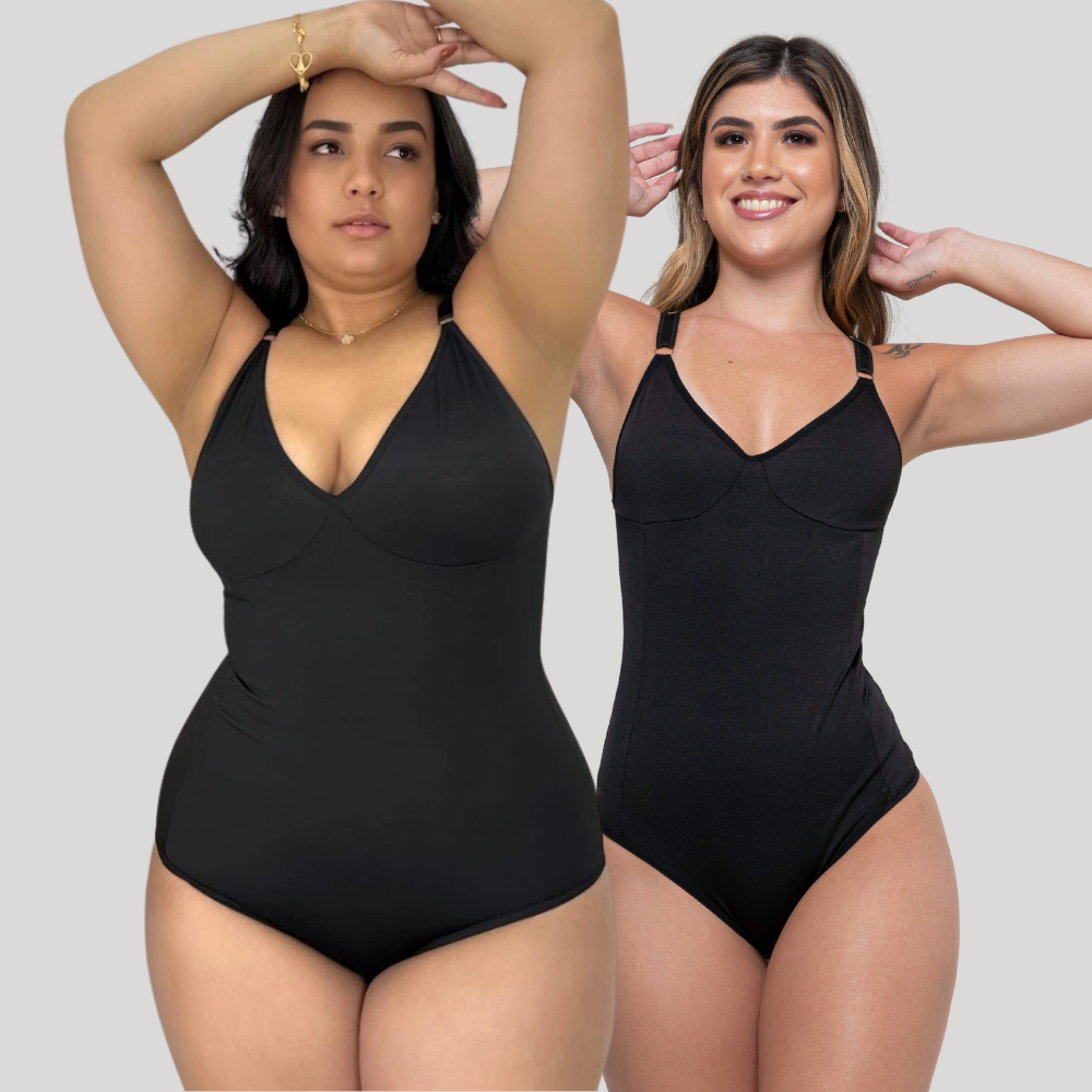 Cinta Modeladora Body Plus Size Sem Bojo Feminina em Oferta na Shopee