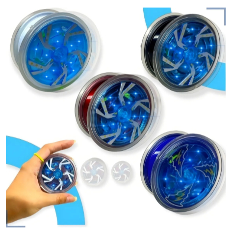 Ioiô Com Luz De Led Colorida com Rolamento Profissional em Oferta na Shopee
