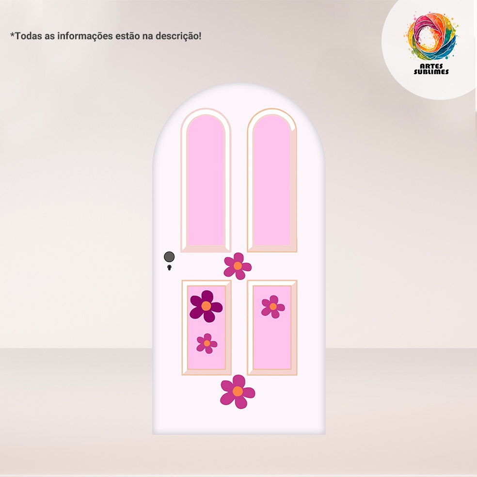 Painel Romano Face Única Monstros SA  Tam Diversos C/Elástico em Oferta na Shopee