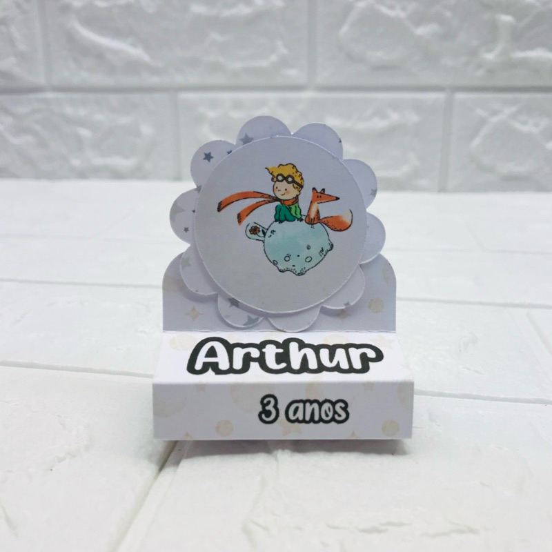 Porta Bis Duplo PEQUENO PRÍNCIPE - Kit porta Bis de aniversário infantil, porta bis duplo, Kit Porta Bis