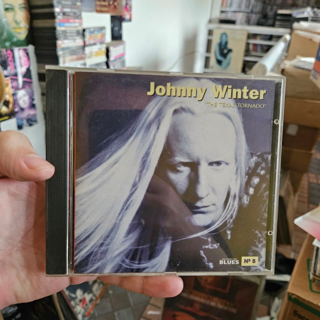 CD Johnny Winter - The Texas tornado (Mestres do Blues vol. 5)