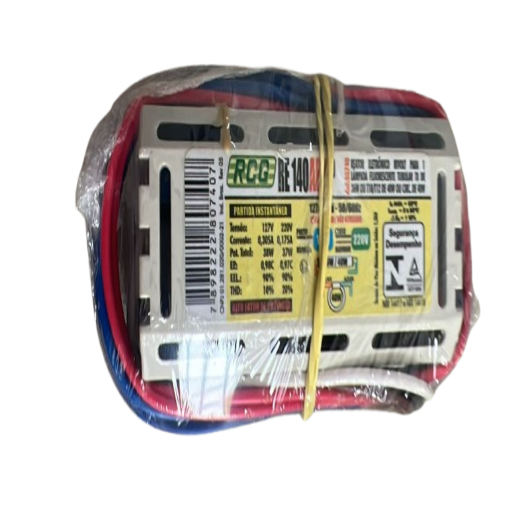 REATOR PARA FLUORESCENTE 40W BLB UV 1X36/40W  2x 36/40w