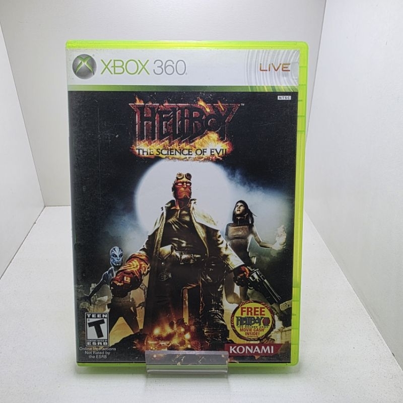 HELLBOY THE SCIENCE OF EVIL XBOX 360 ORIGINAL MÍDIA FÍSICA
