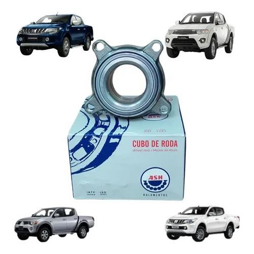 Rolamento Cubo Dianteiro Mitsubishi L200 Triton Hpe 3.2 3.5
