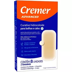 Curativo Cremer Hidrocoloide para Calos E Bolhas com 8 Unidades