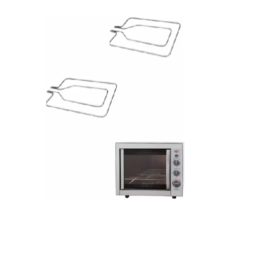 Conjunto 4 Resistência Forno Layr Luxo 2.4 Inferior e Superior
