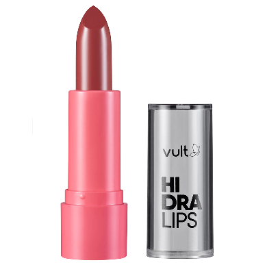 Batom Labial Vult Hidra Lips - Rose Gold em Oferta na Shopee