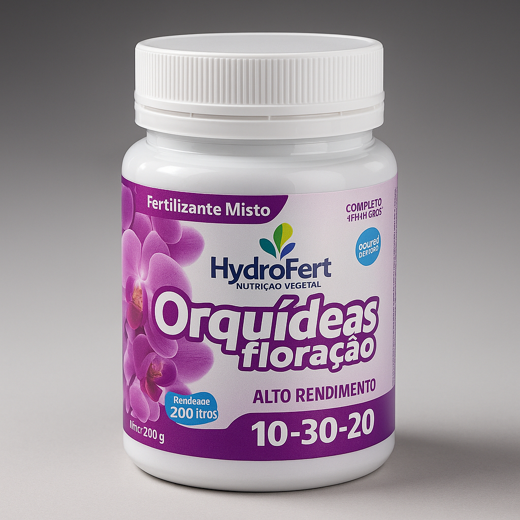Fertilizante ORQUÍDEAS FLORAÇÃO NPK 10-30-20 (200g) em Oferta na Shopee